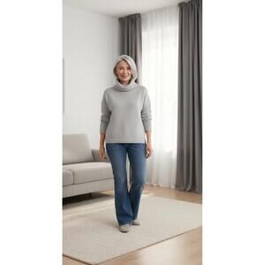 Talbots stretched embellished pockets and buttons size 14